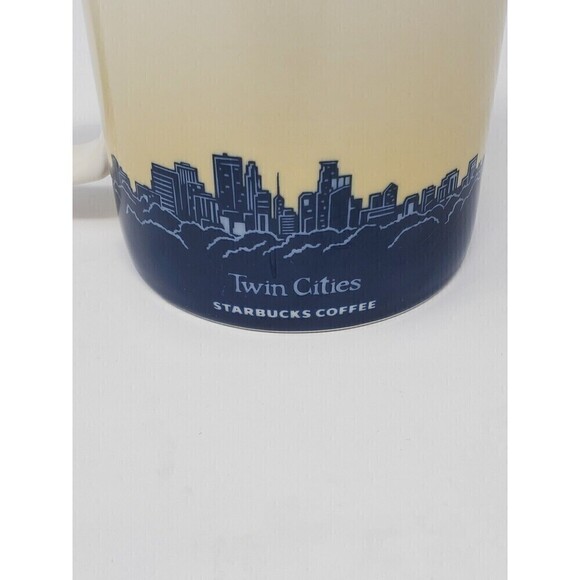 STARBUCKS TWIN CITIES GLOBAL ICON CITY SERIES COFFEE MUG 16 OUNCES 2012 RETIRED - Picture 5 of 11